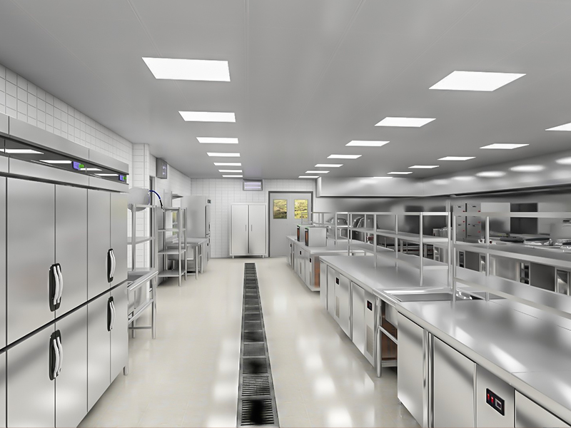 学校食堂厨房设备安装案例