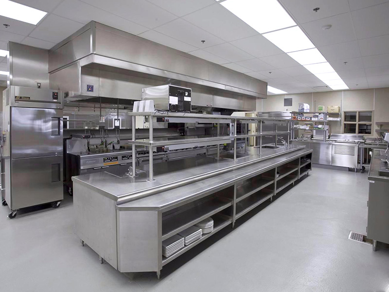 酒店后厨厨房设备安装案例